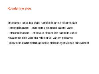 Keemiline side #20