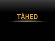 Tähed