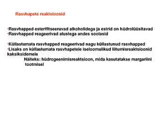 Lipiidid #9