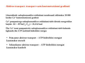 Membraantransport #13