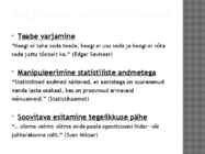 Demagoogiavõtted #5