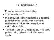 Kameralistid ja füsiokraadid #6