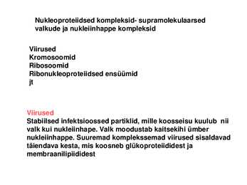 Nukleiinhapped #31