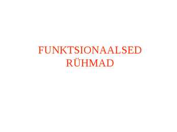 Funktsionaalsed rühmad