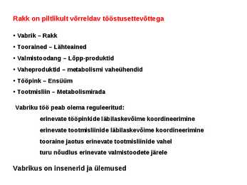 Regulatsioon #2