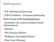 Eesti Vene impeeriumi osana-Haldus ja Majandus #2