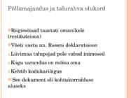 Eesti Vene impeeriumi osana-Haldus ja Majandus #7
