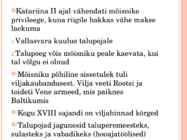 Eesti Vene impeeriumi osana-Haldus ja Majandus #8