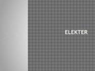 Elekter