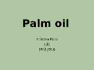 Palm oil