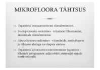 Naha mikrofloora ja naha kaitsemehhanismid #5