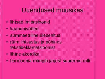 Madalmaade muusika 15 -16-saj III põlvkond #3