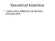 Lossid ja paleed #31