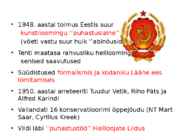 Rahvuskultuuri kaotused aastail 1940-1955 #5