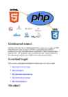 PHP ALUSED RAAMAT #2