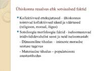 Sotsioloogia ja selle seos rahva tervisega #8