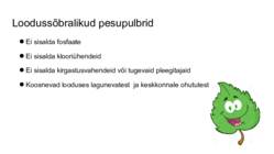Pesuvahendid ja pesupulbrid #5