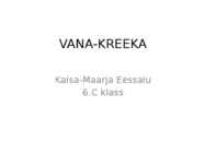 VANA-KREEKA