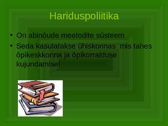Haridus #2