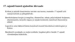 Kunstiajalugu-Barokk Itaalias ja Saksamaal #2