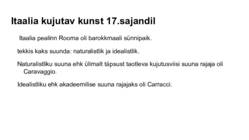 Kunstiajalugu-Barokk Itaalias ja Saksamaal #9