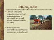 Põllumajandus ja toiduainetetööstus #2
