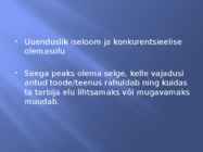 Hea äriidee omadused ja äriidee hindamine #3