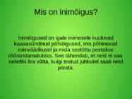 Inimõigused #2