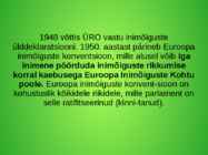 Inimõigused #5