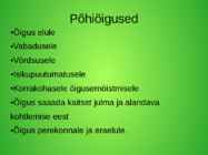 Inimõigused #7