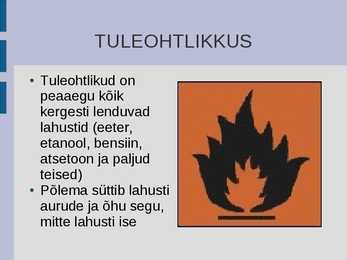 Ohutusnõuded kemikaalide kasutamisel #4