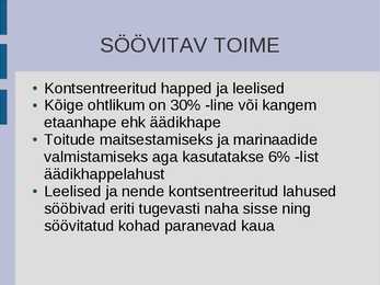 Ohutusnõuded kemikaalide kasutamisel #6