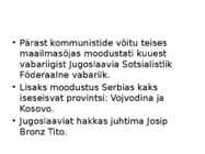 Jugoslaavia lagunemine #2