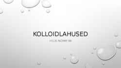 Kolloidlahused