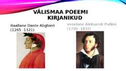 Poeem ja draama #5
