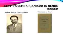 Poeem ja draama #7