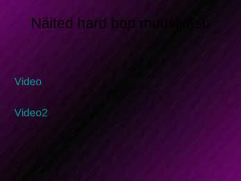 Hard Bop #10
