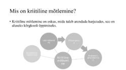 Kriitiline mõtlemine ja praktilised nõuanded #2