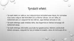 Kolloidlahused #4