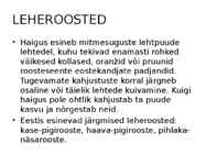 Okaste ja lehtede ning okste ja võrsete haigused #11
