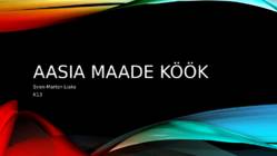 Aasia maade köök