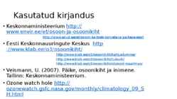 Osoonikihi hävitamine #10