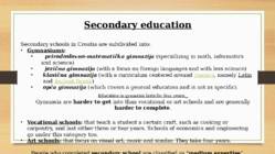 Education in Croatia esitlus #5