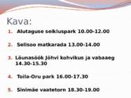 Marsruut Ida-Virumaal #3