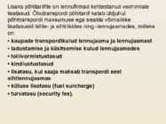 Tariifid maanteetranspordis #11