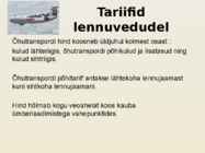 Tariifid maanteetranspordis #5