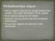 Eesti Vabadussõda #4