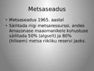 Brasiilia metsaseadus ja -poliitika #9