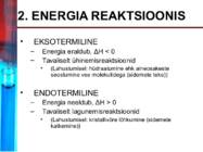 Keemilise reaktsiooni kiirus ja tasakaal #3