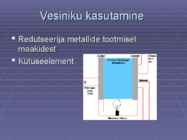 Hapnik ja vesinik- tähtsamad mittemetallid #8